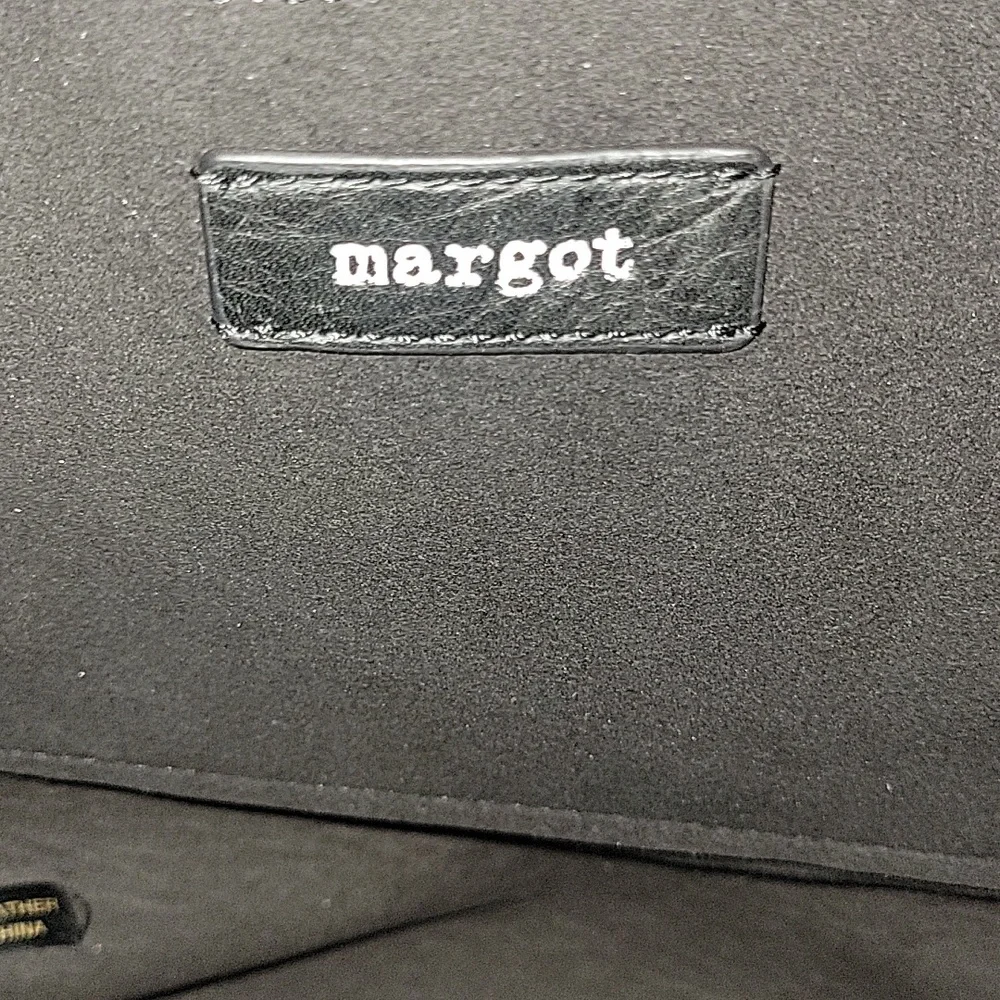 Large Margot Black Women’s Leather & Suede Tote Bag